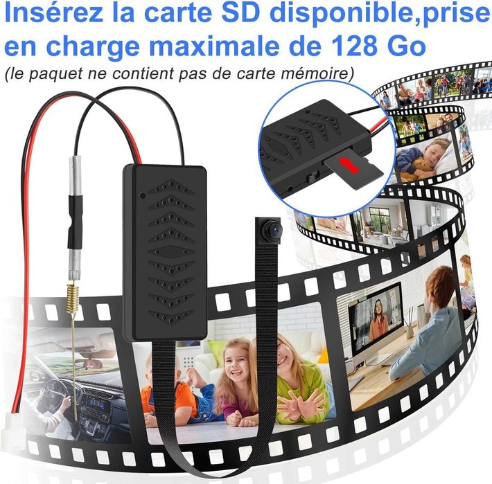 LXMIMI Mini WiFi Скрита Шпионска Камера – 1080P HD мини камера