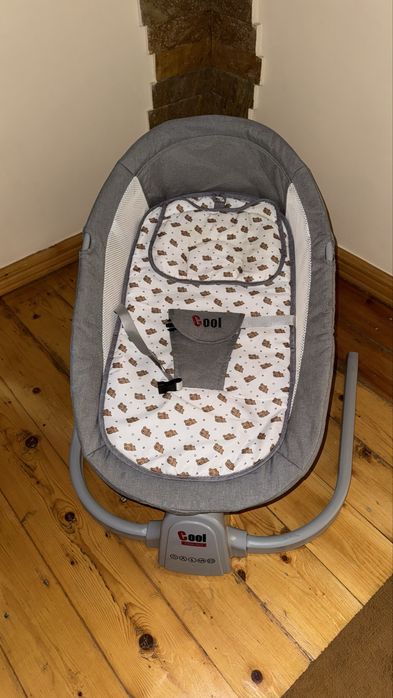 Детская электронная люлька шезлонг!