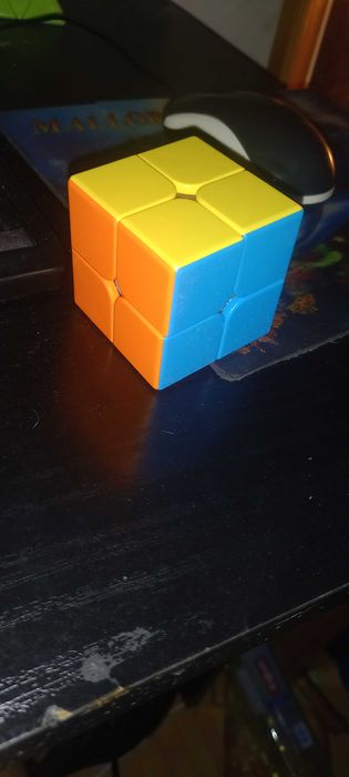 Cub rubik 2x2x2 full color nemagnetizat