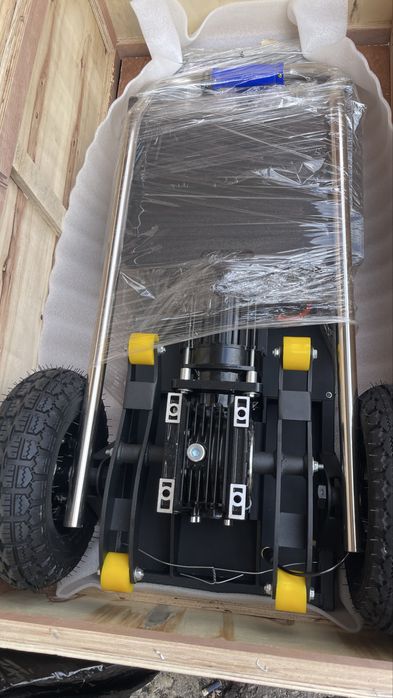 Cărucior electric urcat scări 300 KG – profesional, motor puternic, nou