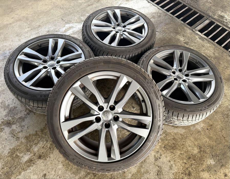 Ауди/ Audi Оригинални джанти 19 5х112+ нови зимни гуми