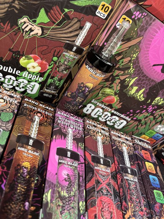 Vape narghilea Bang Blaze 80.000 puffs!!