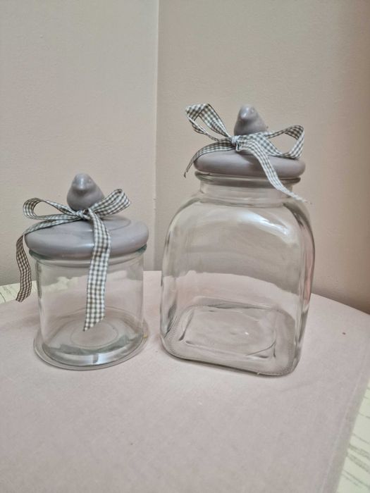 Банки для сыпучих или печенья. Новые