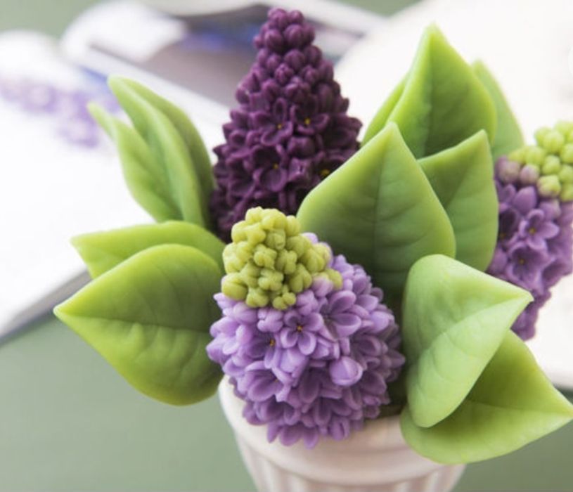 Силиконовая форма молд сирень