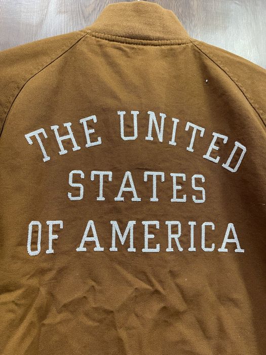 Nike USA Olympic Games Destroyer Leather Podium Jacket Jordan Яке NBA