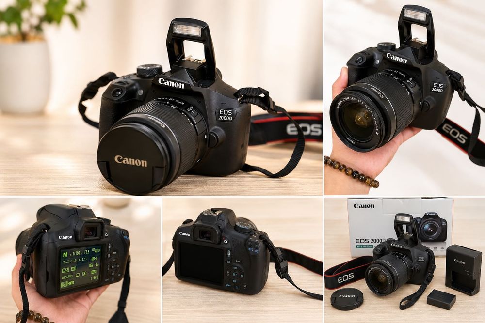Продам фотоаппарат Canon EOS 2000D