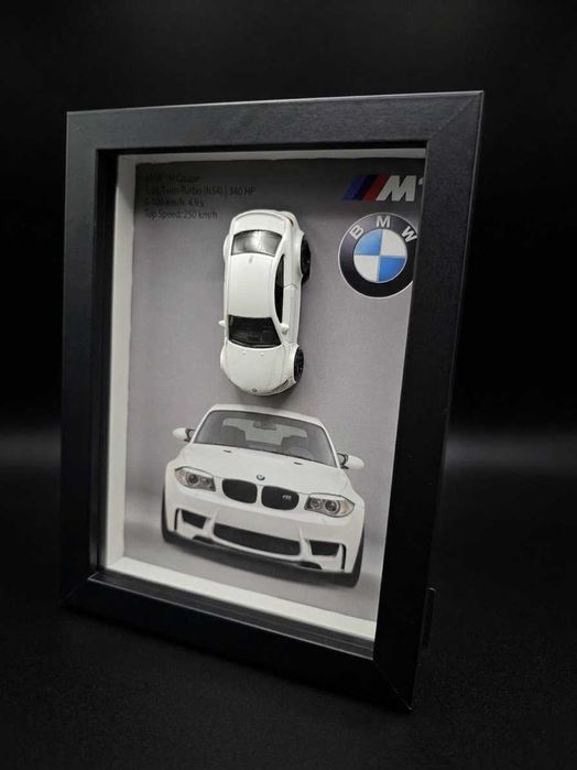 Tablou decorativ BMW 1M Alb