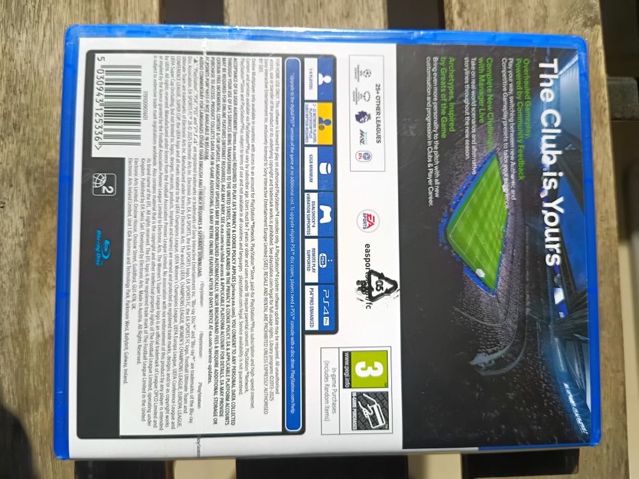 FIFA 26 PS4 запечатана