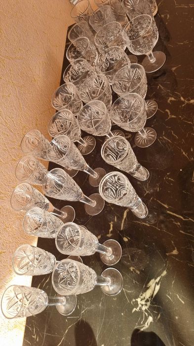 Хрустальные рюмки, советские