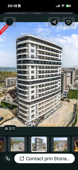 Tomis tower etaj 9 vedere spectaculoasa lac