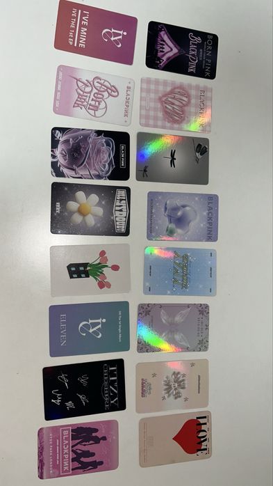 Карточки K-Pop и Binder
