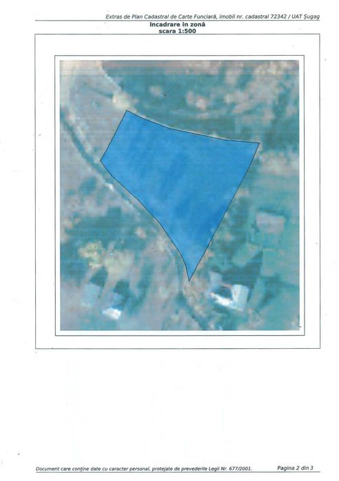 Teren intravilan pe Valea Sebesului, Sugag-Dobra, Sat-Musetoaia