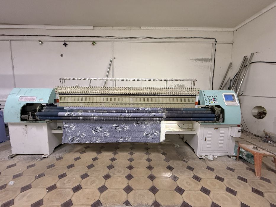 Кўрпа қовиш линияси 2018-йил ишлаб турибди ишлатиб берамиз яна 4 та бо