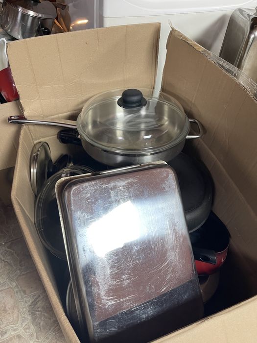 Set oale, tigăi și veselă – diverse modele, inox / teflon / aluminiu