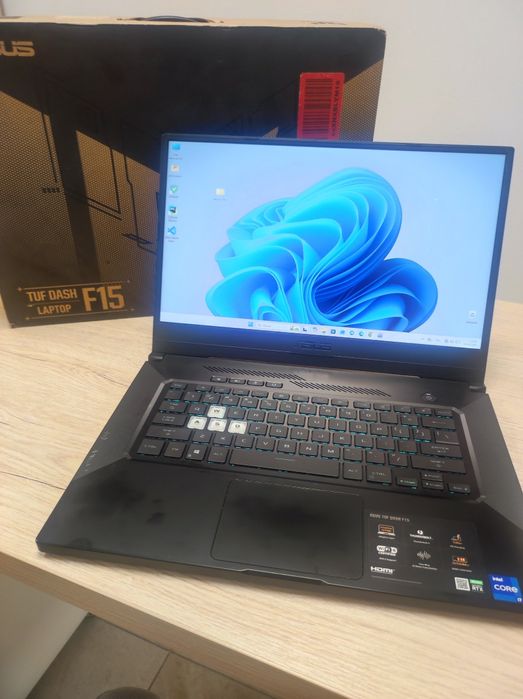 ASUS tuf Dash Gaming i7 noutbuk notebook ноутбук