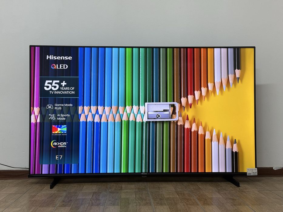 Телевизор Hisense Qled Smart TV, Рассрочка, Апорт Маркет