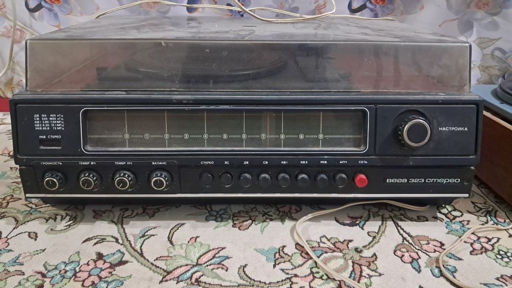 Вега 323 стерео проигрыватель