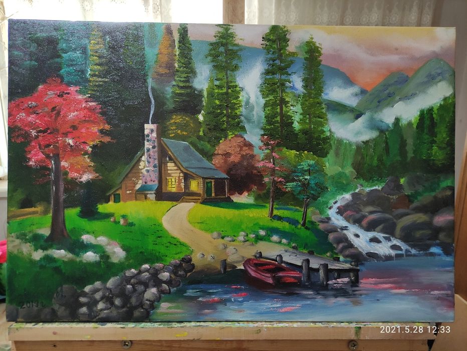 картины маслом на холсте