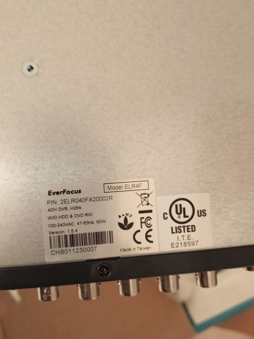 цифровой видеорегистратор (DVR) модели EverFocus ELR4F
