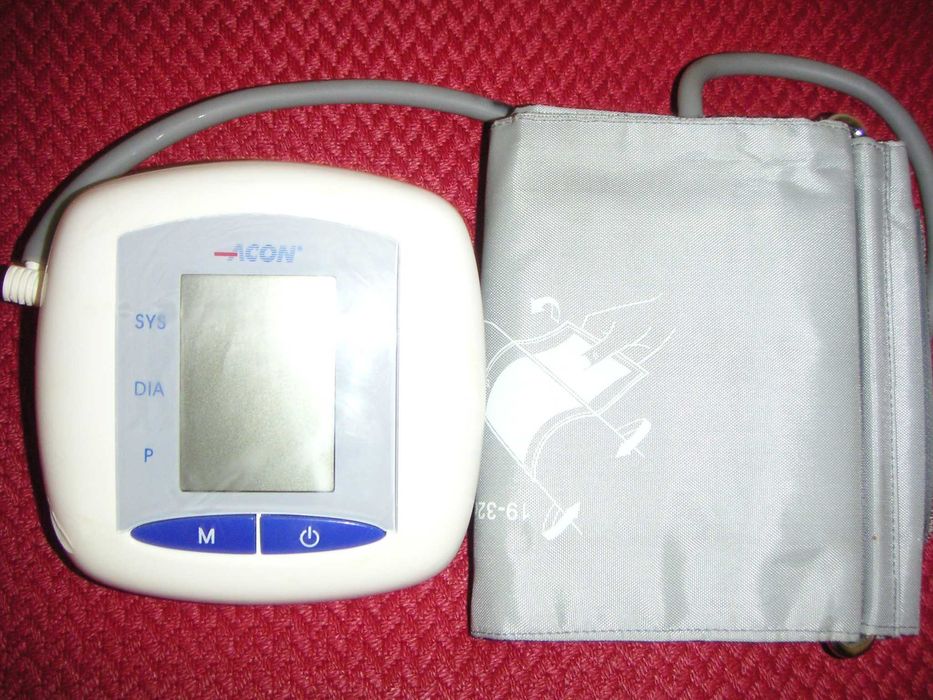 От САЩ Автоматичен АПАРАТ за Кръвно с МАНШЕТ над ЛАКЪТЯ