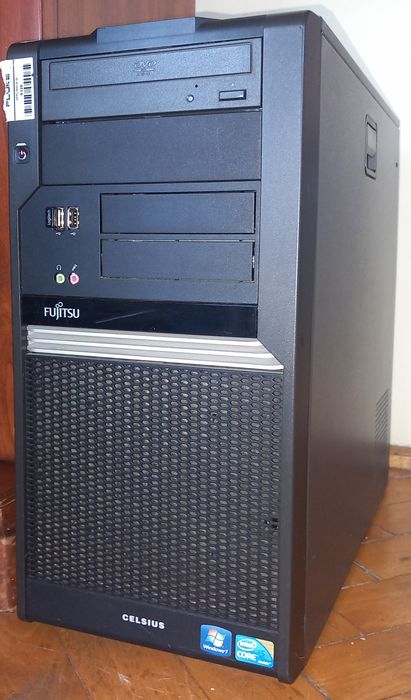 FUJITSU CELSIUS W380 ( workstation ) silențios , calitate Germană .