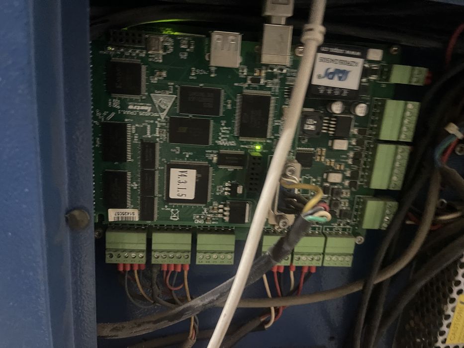 ЧПУ-станок CO₂, лазерный гравировальный, по дереву.