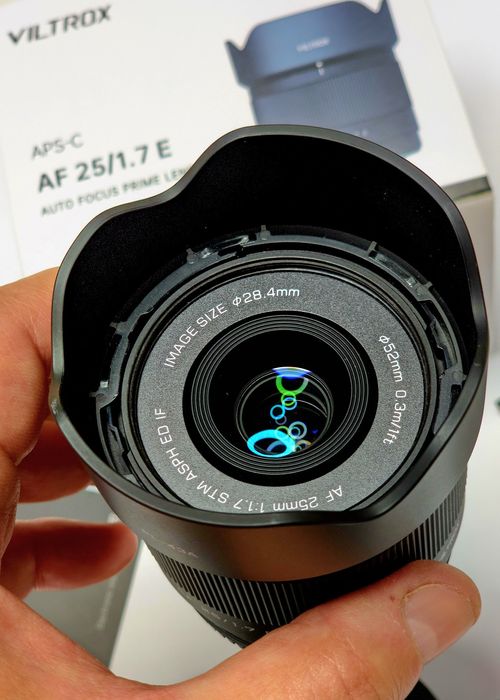 Obiectiv Viltrox 25mm F1.7 Sony E APS-C | Ca Nou | Cutie + Factură | A6400 A6000 A6700 ZV-E10