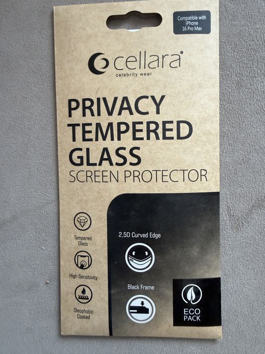 Vand folie sticla privacy iphone 16 pro max