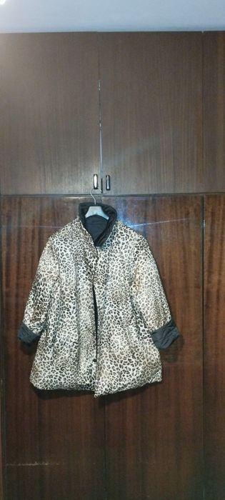 Двулицево дамско капитонирано яке