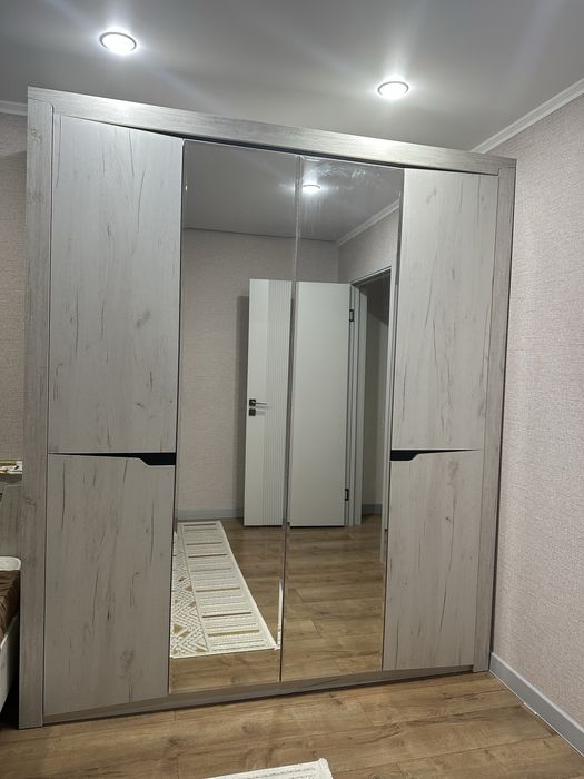 шкаф серого цвета 2,30х2,00