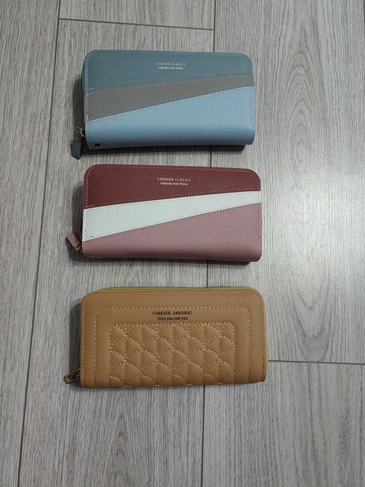 Стилни дамски портмонета-мини чантичка.