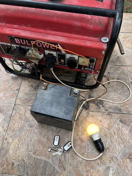 Продавам бензиново-газов генератор 3.5kw