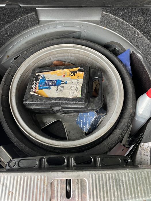 Резервна алуминиева джанта Audi Allroad + гума Space Master Vredestein