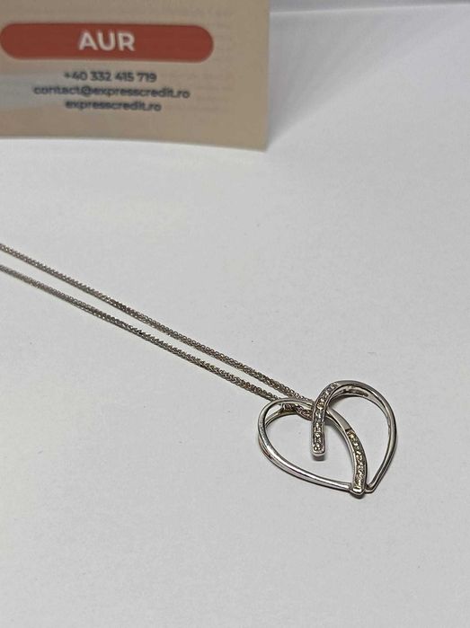 (AG41) Colier aur, 14k B51711 Certificat de garantie