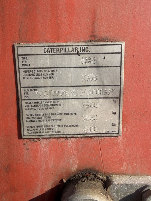 Incarcator frontal Cat 908 H