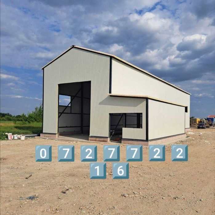 Structuri si hale metalice,  stalpi din ipe sau țeavă