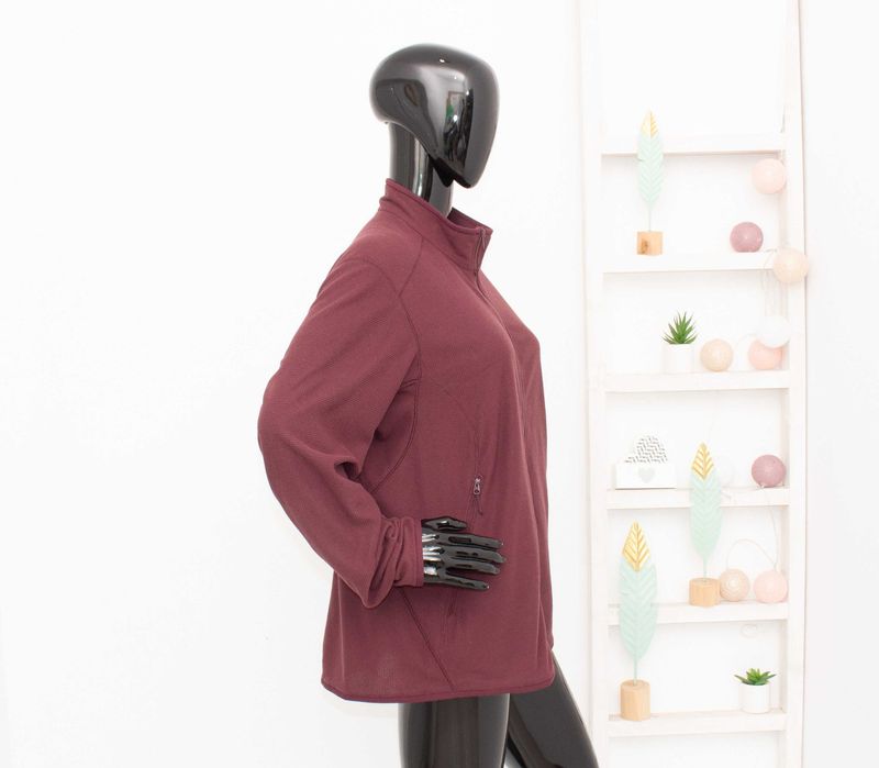 Arc'teryx Delta LTдамско поларено яке polartec цял цип вишнаво XL