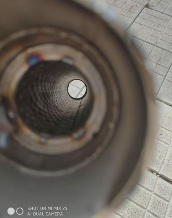 Toba evacuare moto crom inox sport chopper custom bobber cafe racer