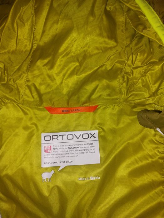 Jacheta Ortovox Piz Boe Swisswool mărime L