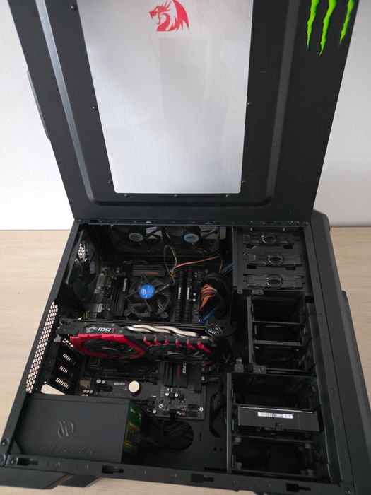 PC Gaming RX 480 8gb-i5 7500-16GB Ram SSD+Hard Disk