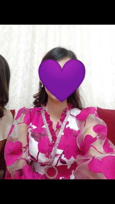 Kelin va qizlar uchun ko'ylak