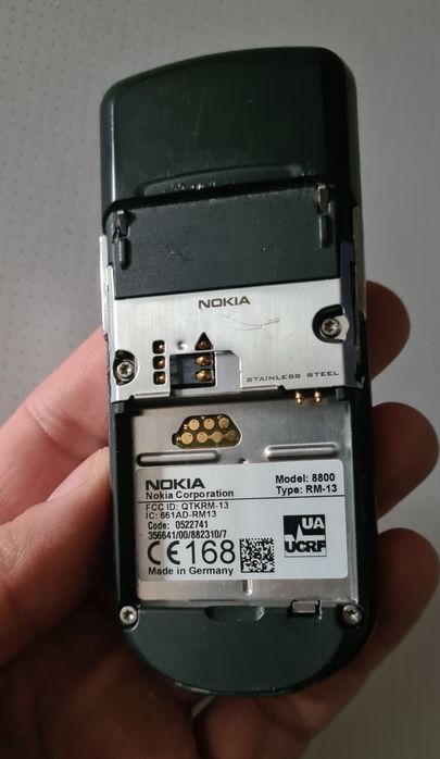 Telefon Nokia 8800 Original Vechi Colectie Accesorii
