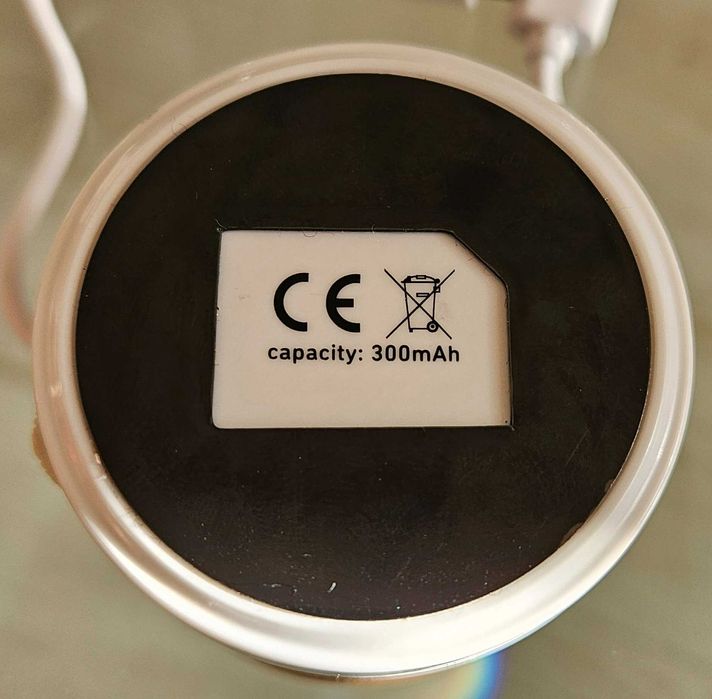 Преносима тонколона Round Bamboo Bluetooth