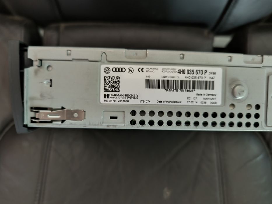 МMI за Audi A8 D4 4H