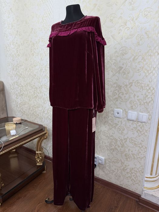 Брючная двойка из Панбархата