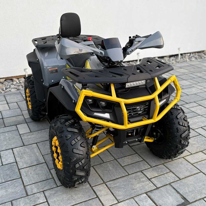Atv 125cc RockRider 8" automat 4T benzina gri/galben