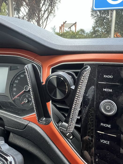 Suport telefon auto cu pietre