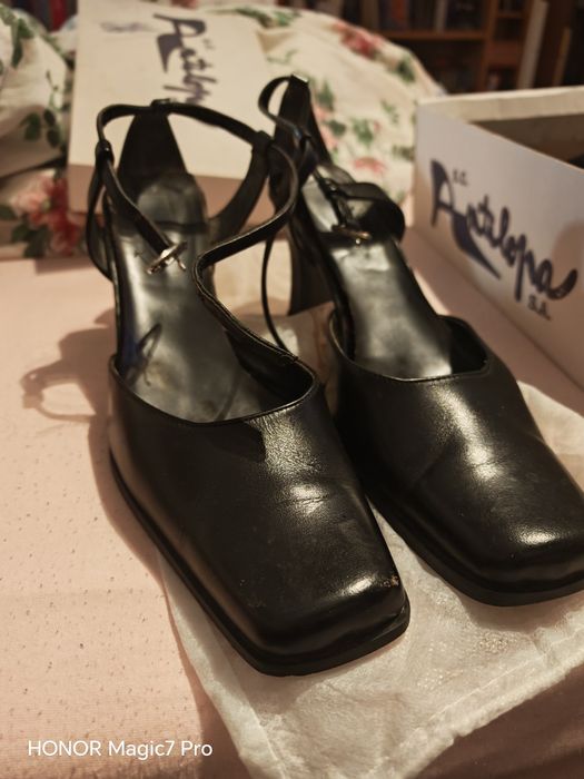 Pantofi dama din piele