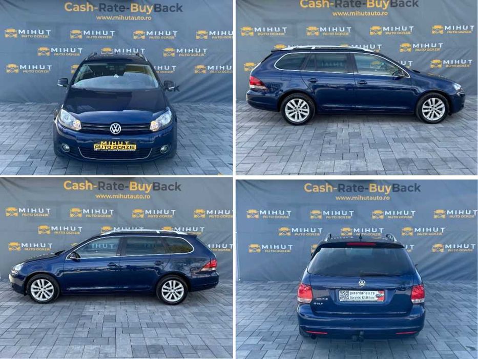 VW GOLF VI | 1.6 Diesel (105 CP) Euro 5 | Rate Fixe | Garantie
