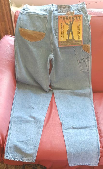 Мъжки светло сини дънки